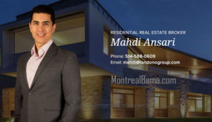 مهدی انصاری - خرید و فروش املاک مونترال