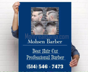 آرایشگاه محسن مونترال - آرایشگر مردانه مونترال