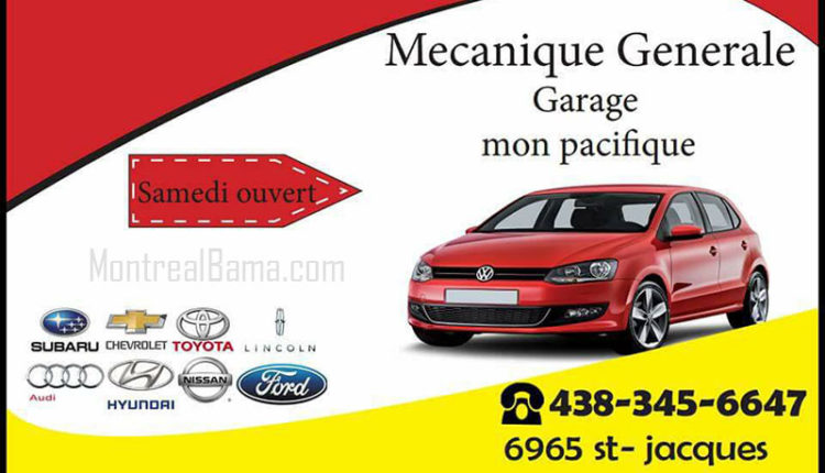 تعمیرگاه پاسیفیک - تعمیرگاه اتومبیل ایرانی مونترال - تعمیرگاه ماشین