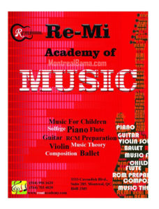 آموزشگاه رمی مونترال - آموزش موسیقی و نقاشی
