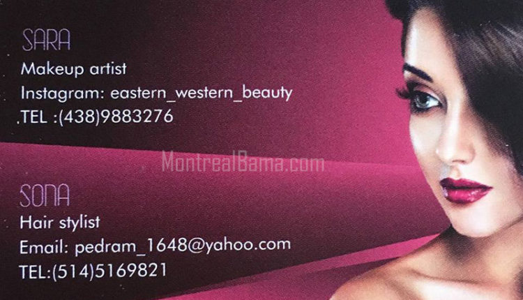 Sara & Sona - آرایشگاههای ایرانی مونترال